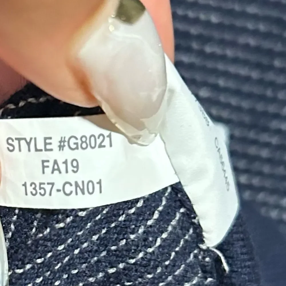 J.Crew Cotton Cashmere piqué crewneck sweater in birdseye stitch